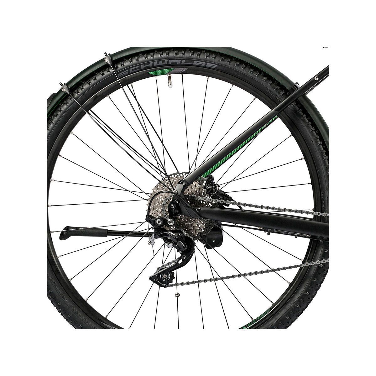 Cube Cross Hybrid Race Allroad 500, black´n´green - Bild 4