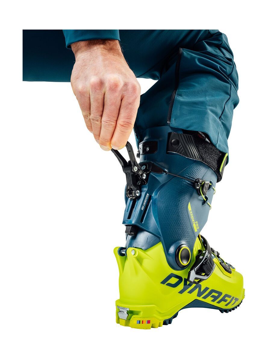 Dynafit Radical Pro Tourenskischuh Herren, petrol/lime punch - Bild 2