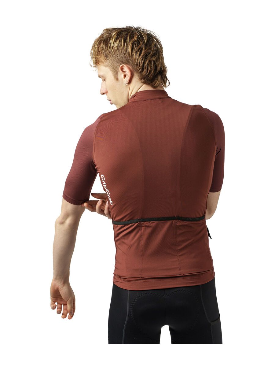 GripGrab RIDE Short Sleeve Jersey, dark red - Bild 6