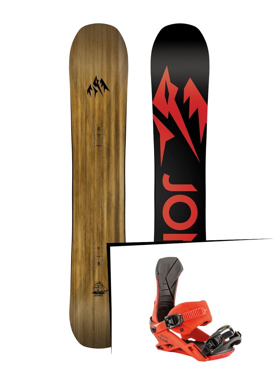 Set: Jones Flagship Wide 2019 + Nitro Team dawn patrol - Bild 1