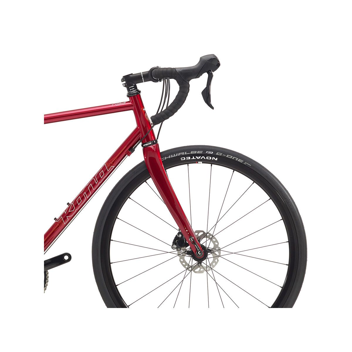 Kona Roadhouse, gloss red w/ cream & orange decals - Bild 5