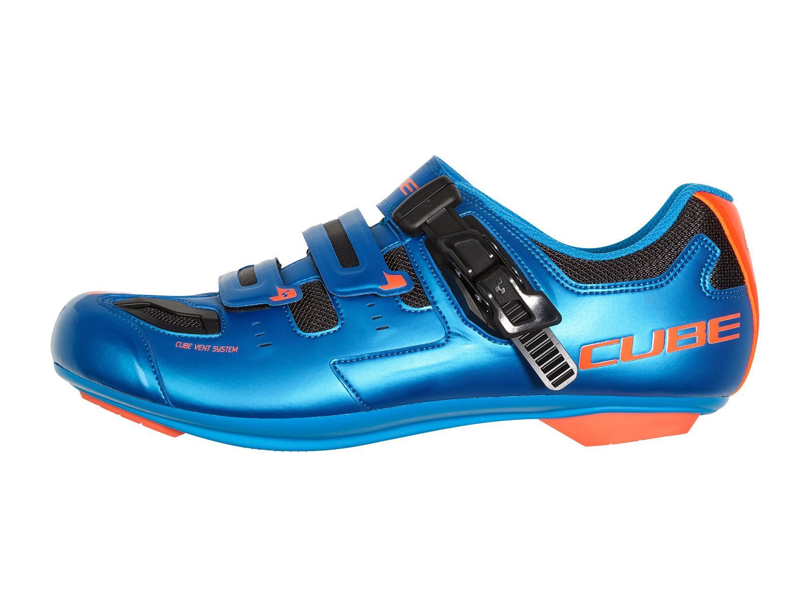 Cube Schuhe Road Pro, blue´n´flashred - Bild 4