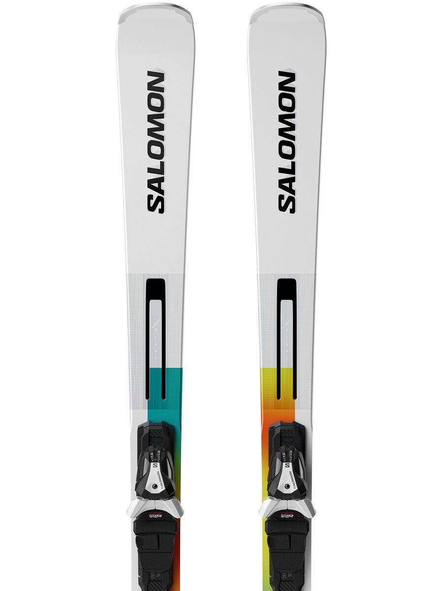 Salomon Addikt Pro 76 + MI12 GW, white/black/capri breeze - Bild 3