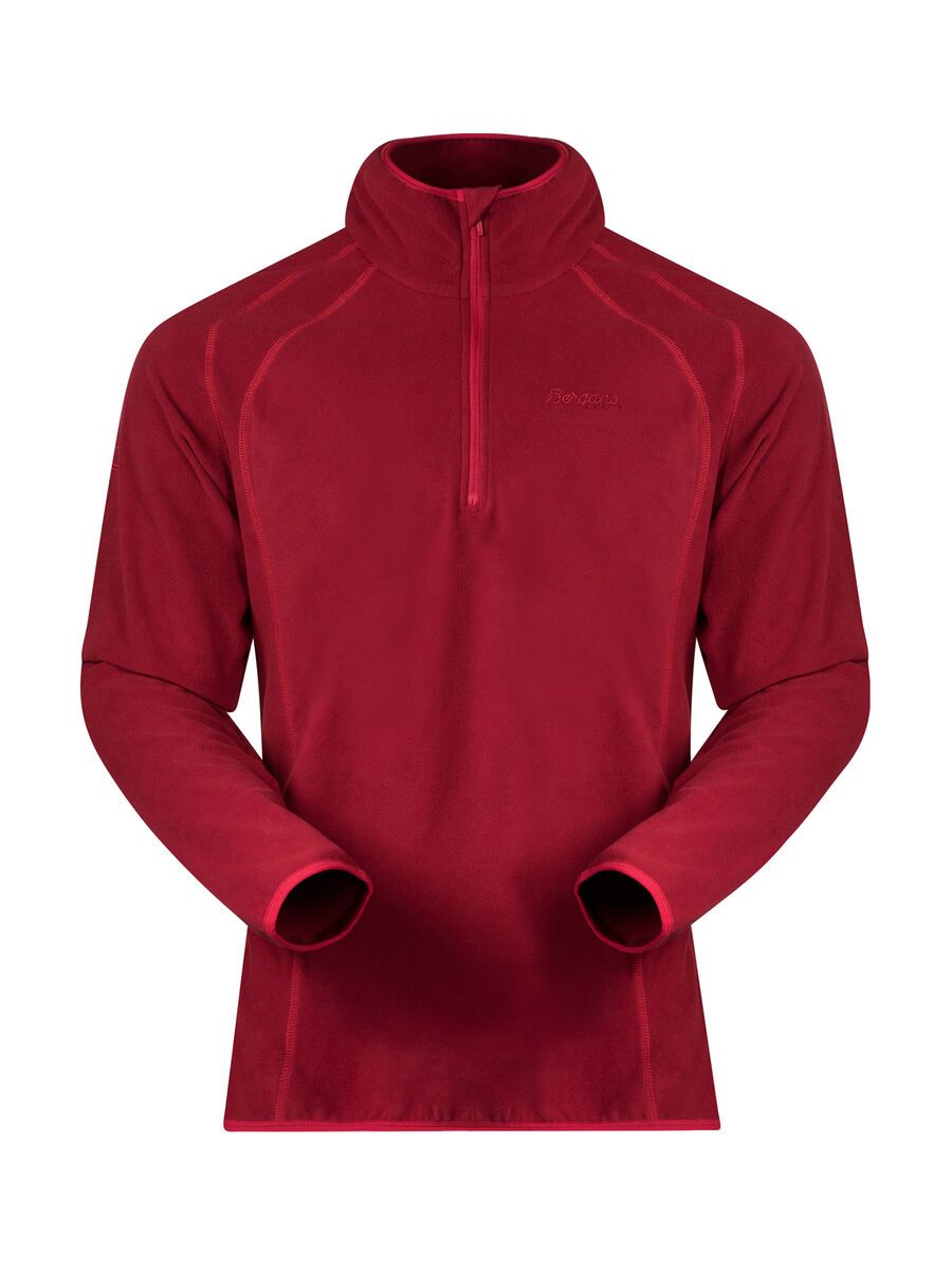 Bergans Ombo Half Zip, burgundy/red - Bild 1