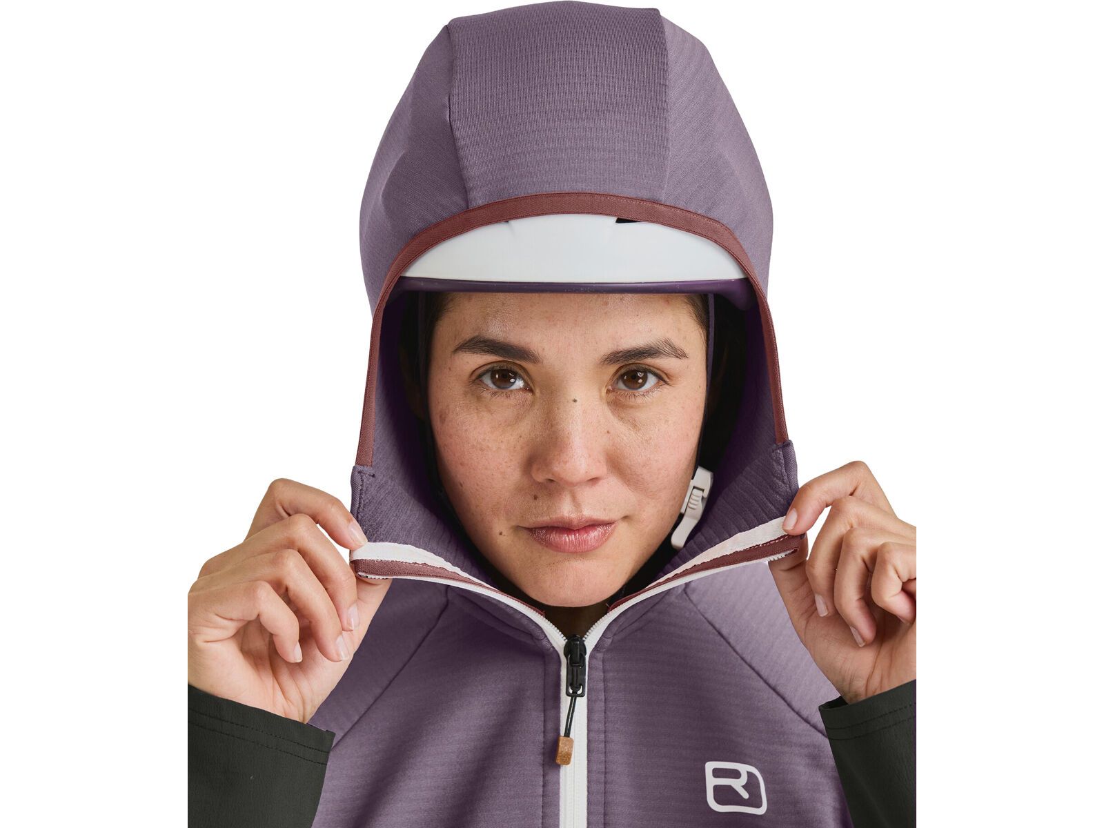 Ortovox Merino Fleece Rib Hoody W, wild berry - Bild 5