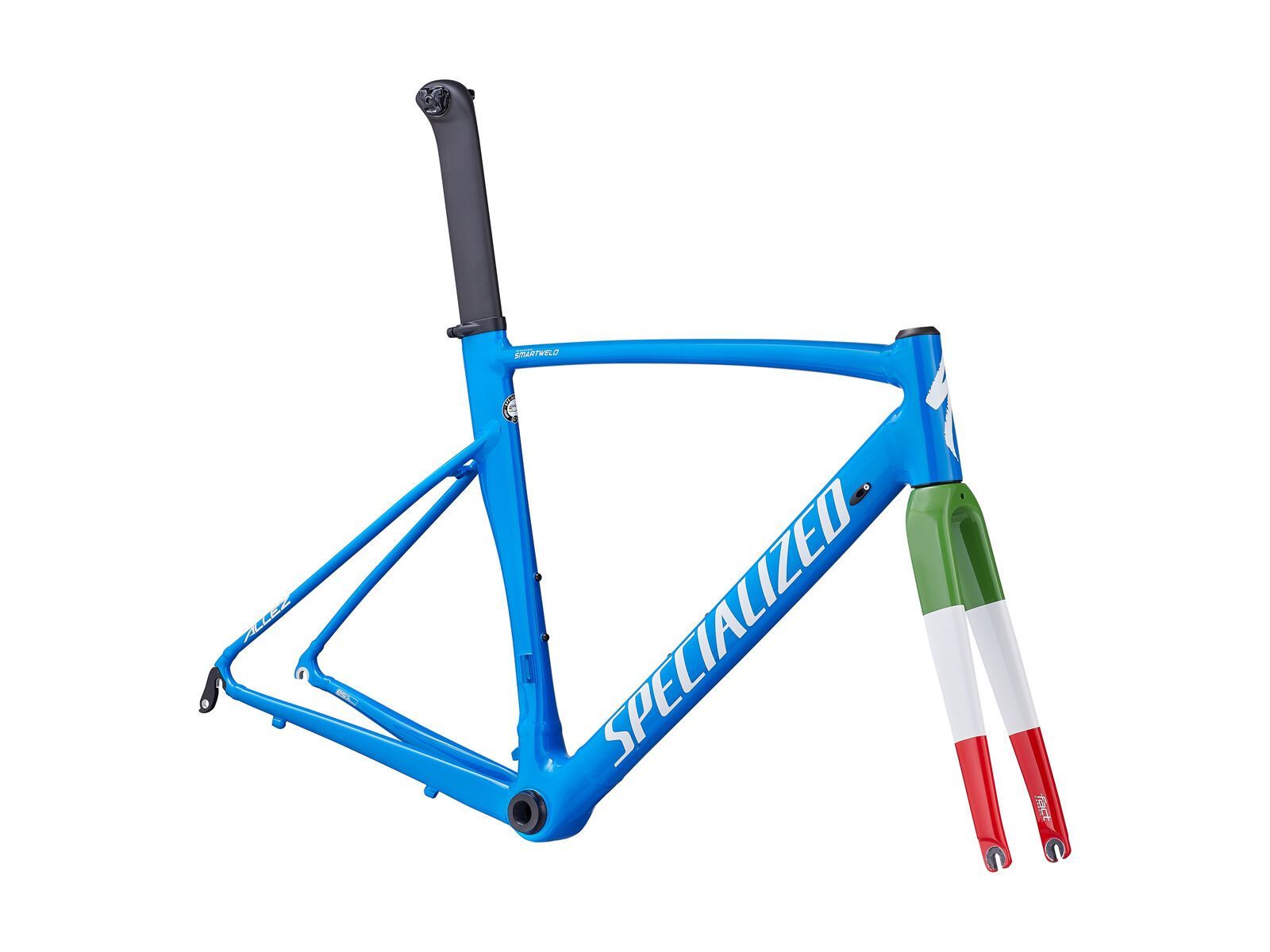 Specialized Allez Sprint Frameset, gloss neon blue/italia - Bild 5