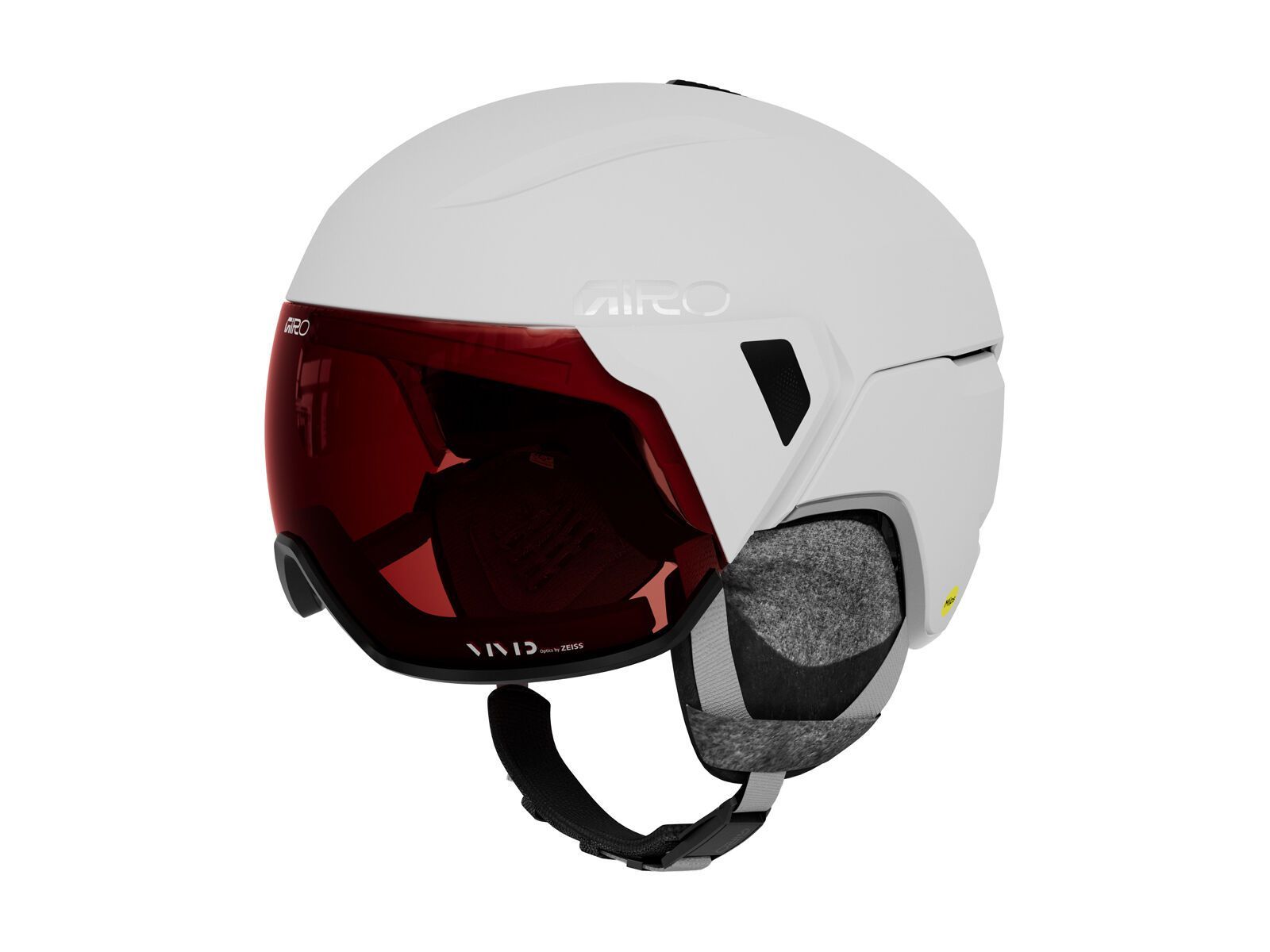 Giro Orbit Spherical MIPS, matte pearl white/vivid copper - Bild 1