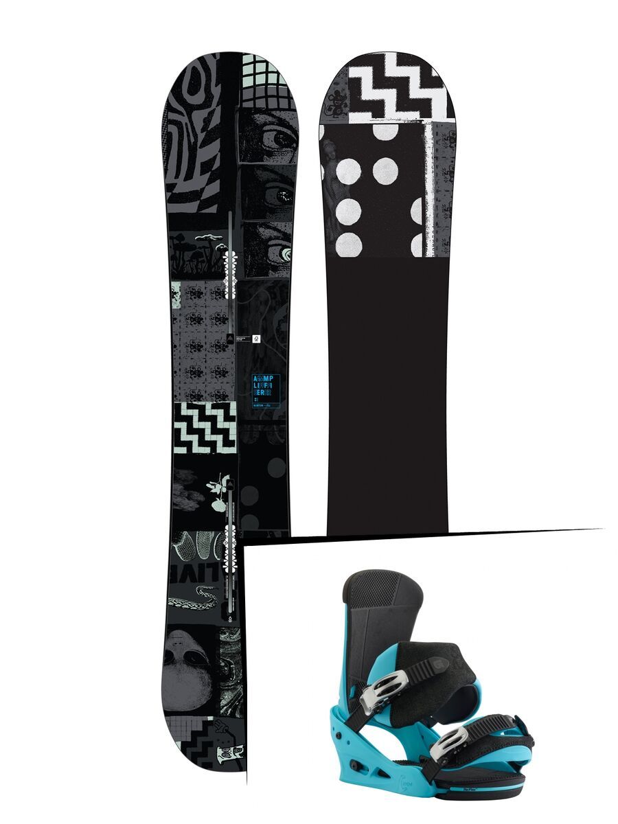 Set: Burton Amplifier 2019 +  Custom (1930936S) - Bild 1