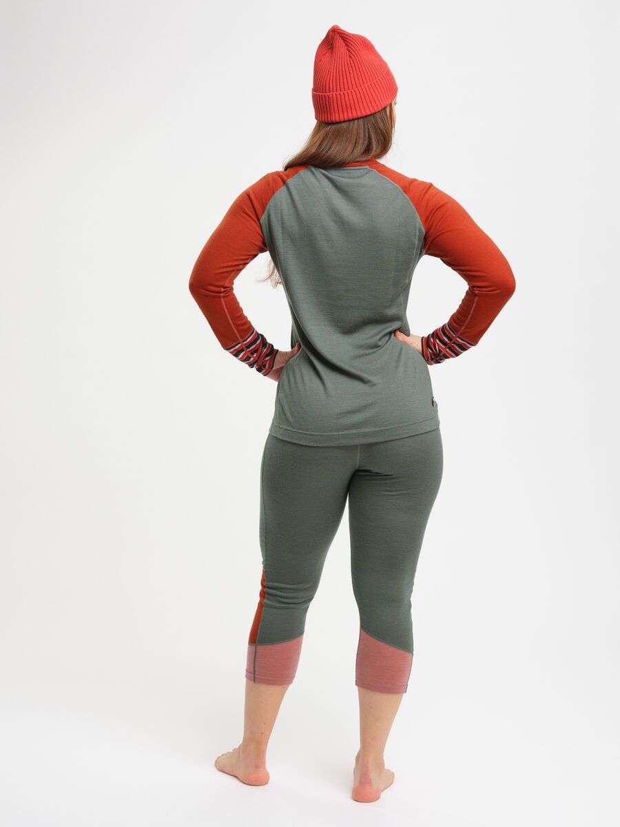 Elevenate Women's Primo Crew, gray green - Bild 3