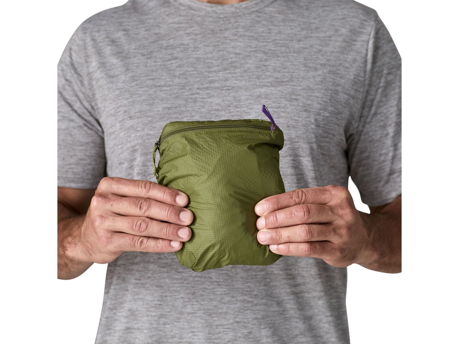 Patagonia Men's Houdini Stash 1/2 Zip Pullover, smolder blue - Bild 6