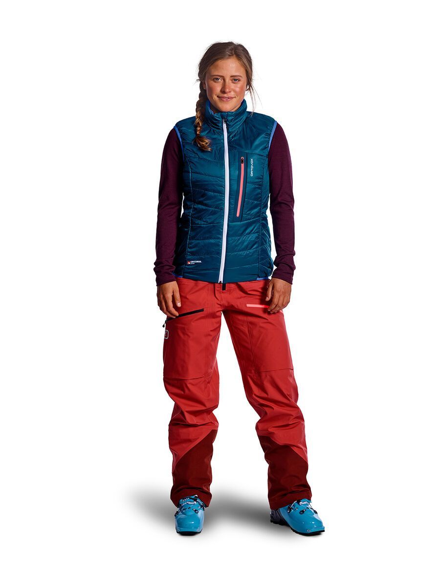 Ortovox Swisswool Piz Grisch Vest W, sky blue - Bild 6