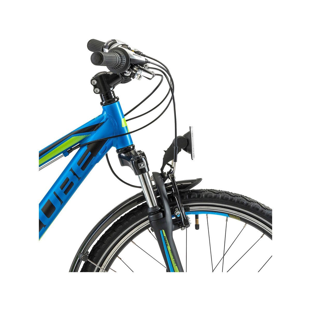 Cube Kid 240 Cross, blue/black/green - Bild 5
