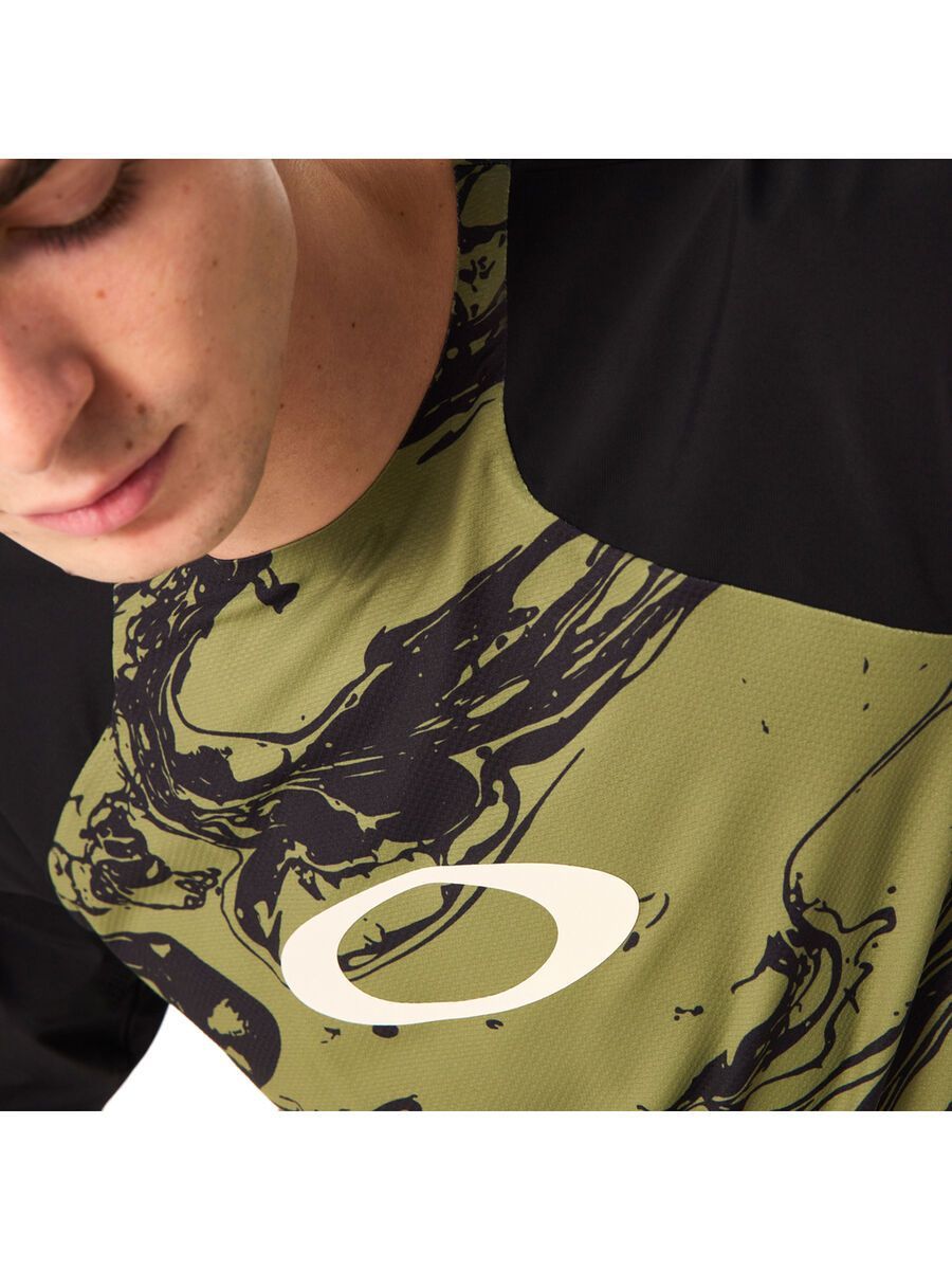 Oakley Seeker Airline LS Jersey, duality swirl gn/bk - Bild 8