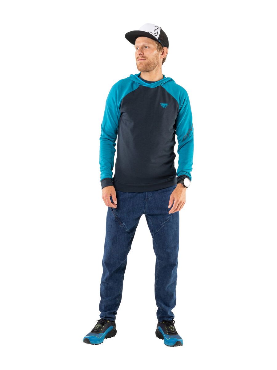 Dynafit 24/7 Polartec Hoody Herren, reef melange - Bild 2
