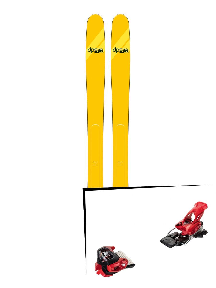 Set: DPS Skis Wailer A112 Alchemist 2018 + Tyrolia Attack² 16 GW red - Bild 1