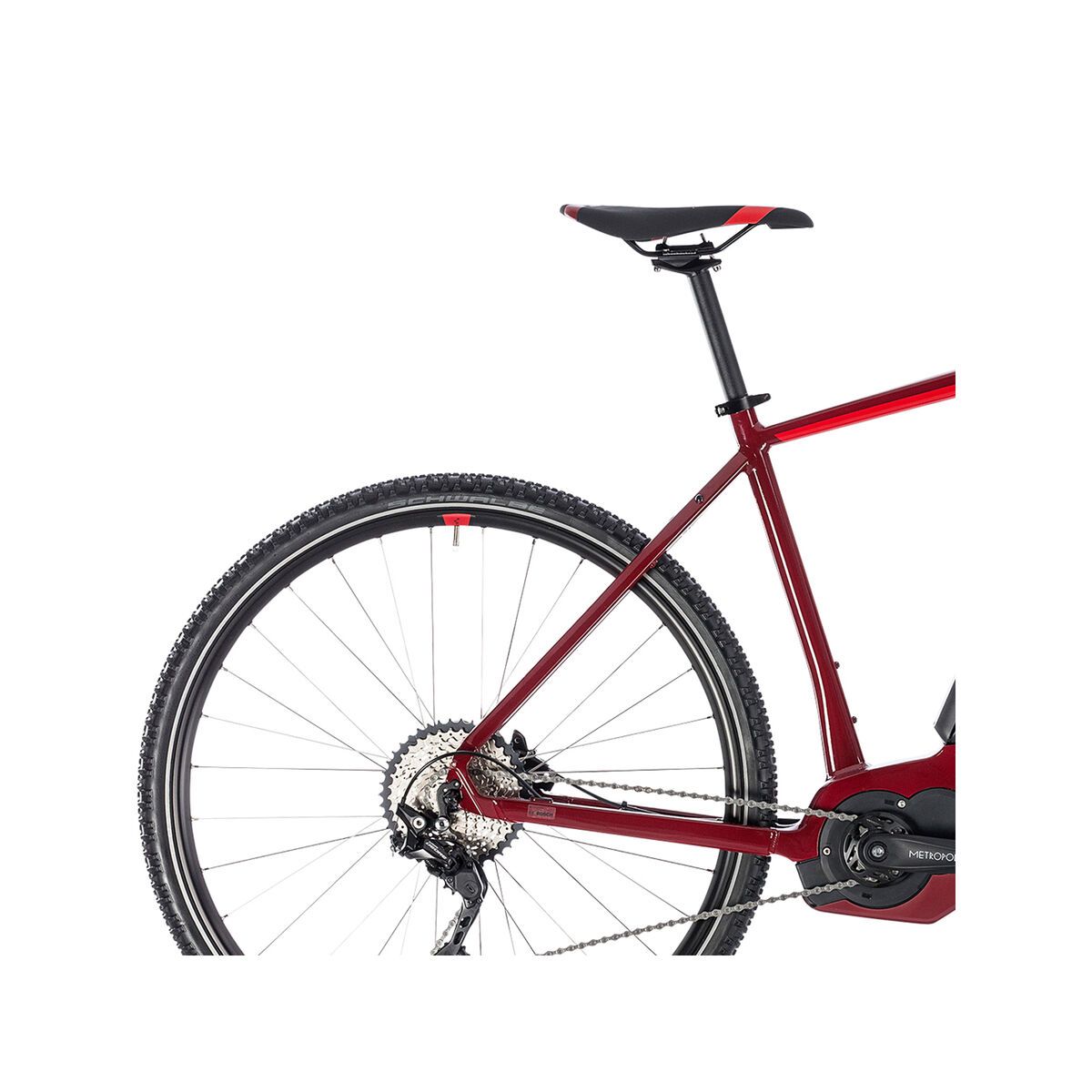 Cube Cross Hybrid Pro 500, darkred´n´red - Bild 6