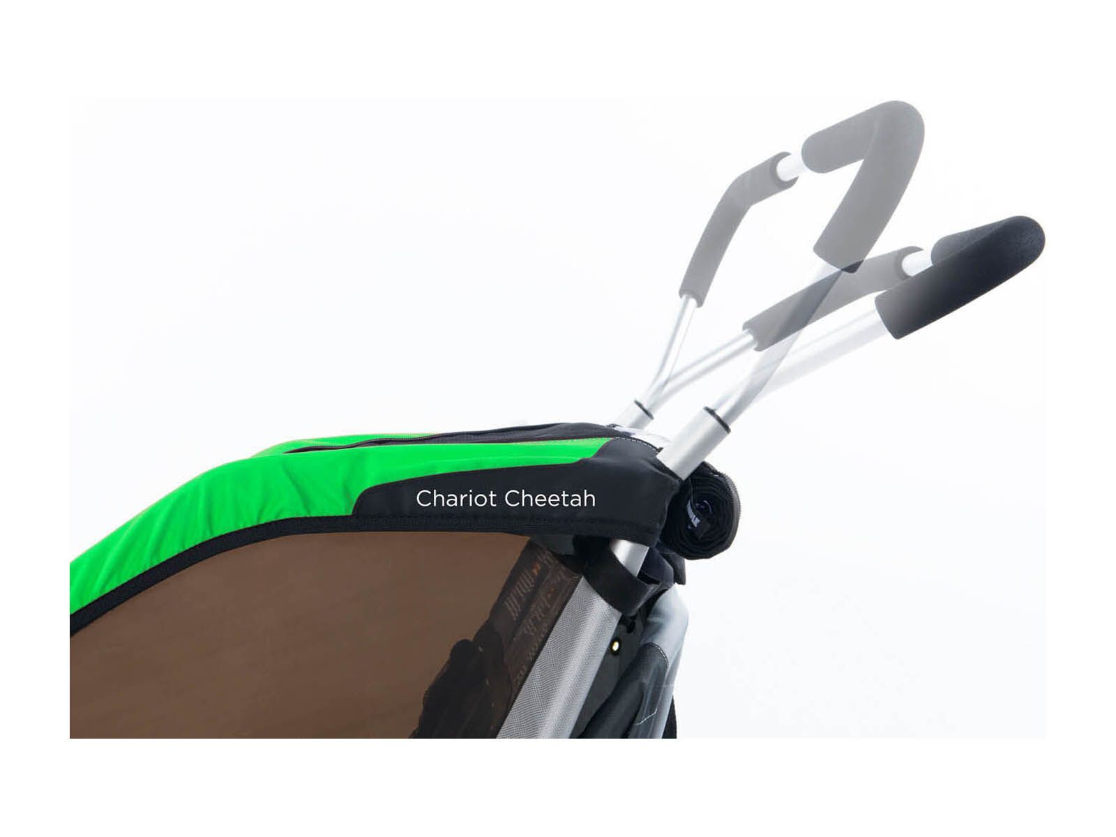 *** 2. Wahl *** Thule Chariot Cheetah2 + Fahrradset, grün - Fahrradanhänger | - Bild 2