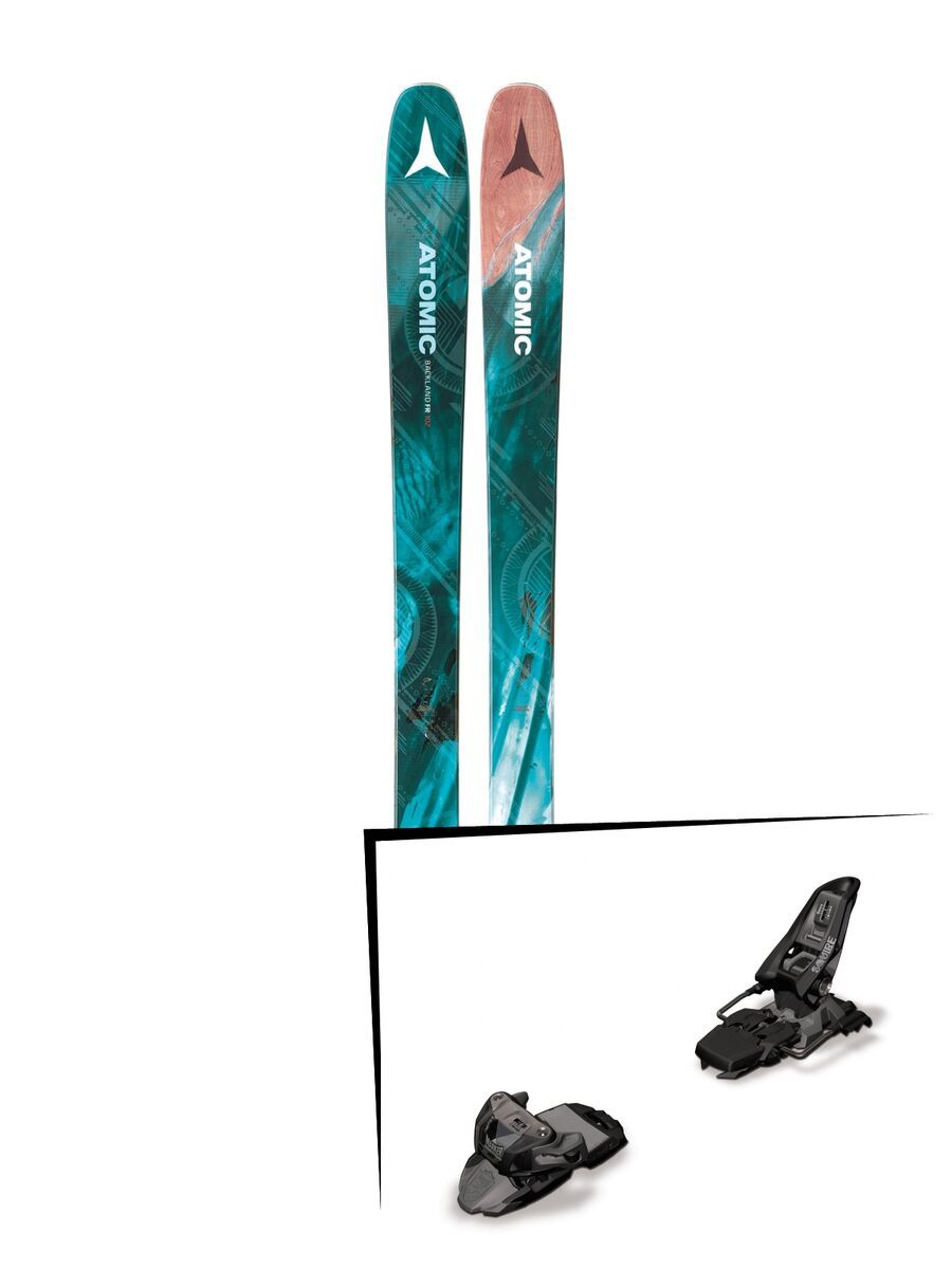 Set: Atomic Backland FR 102 W 2018 + Marker Squire 11 black anthracite - Bild 1