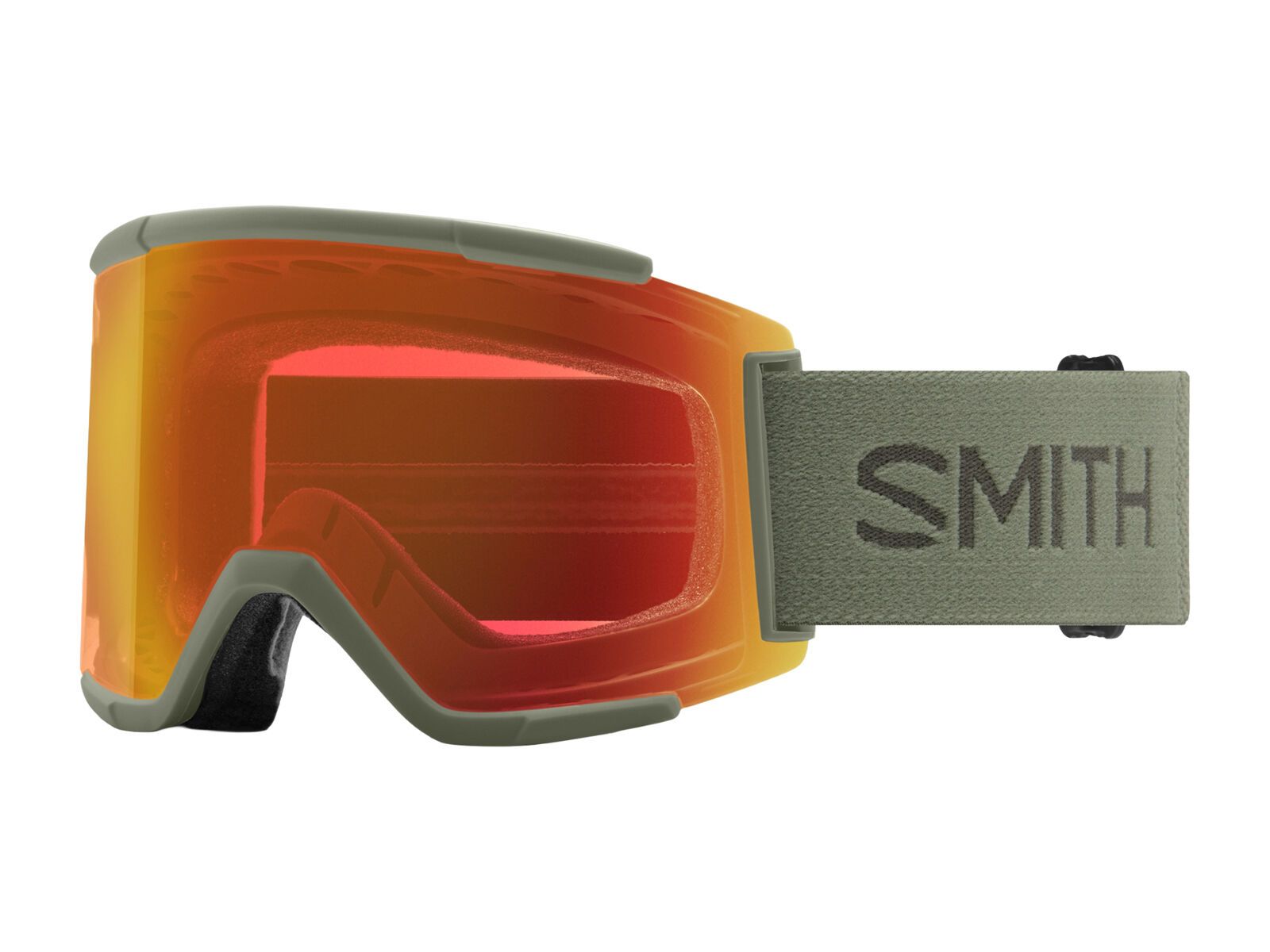 Smith Squad XL, ChromaPop Everyday Red Mirror / fatigue green - Bild 1