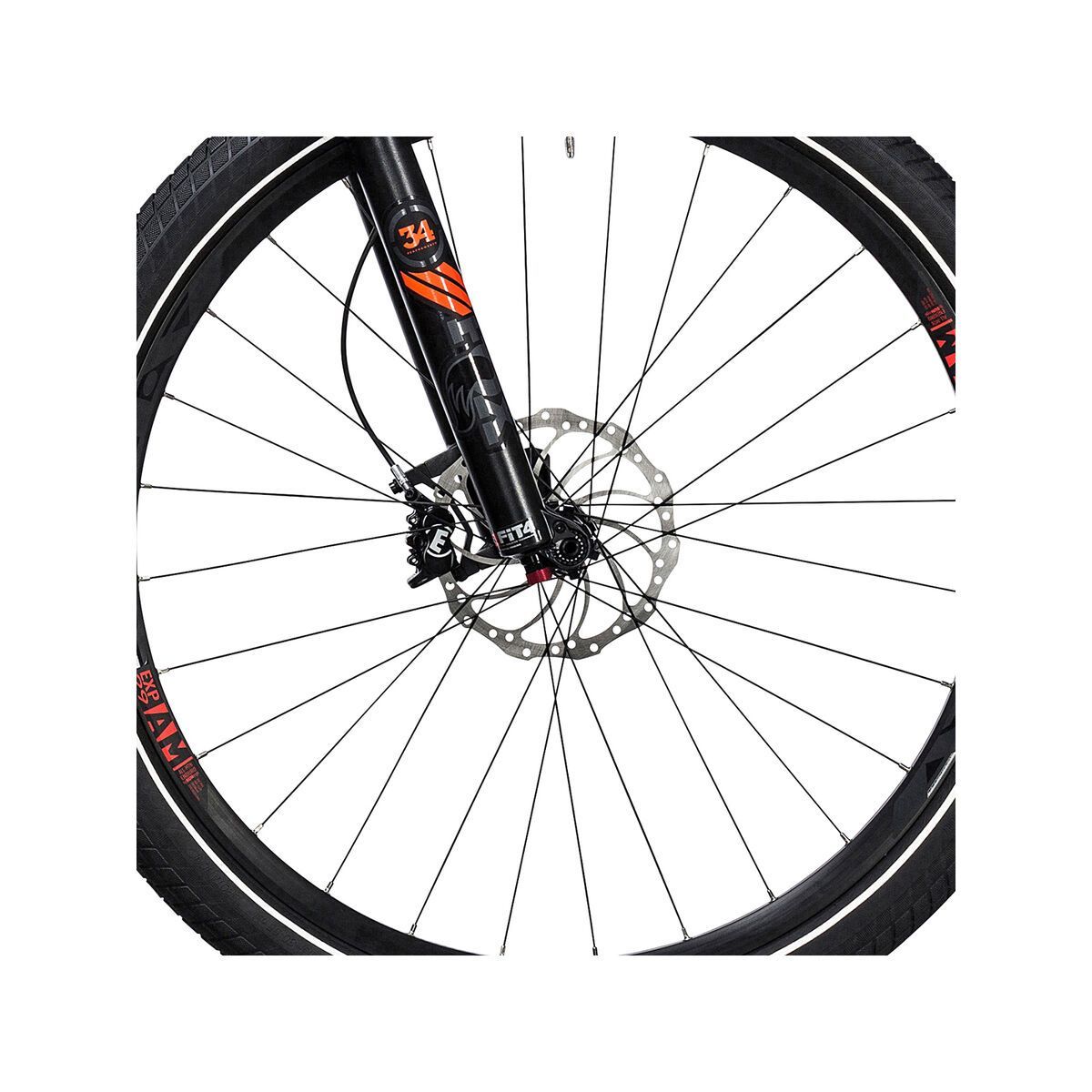 Cube SUV Hybrid 45 SL 500 29, black´n´flashred - Bild 2