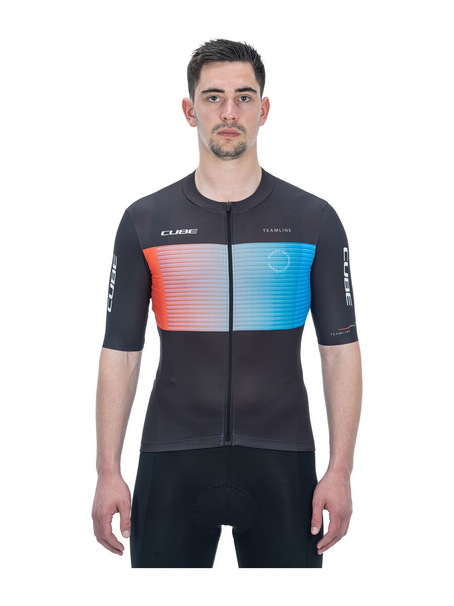 Cube Vertex Trikot kurzarm, black´n´blue´n´red - Bild 2