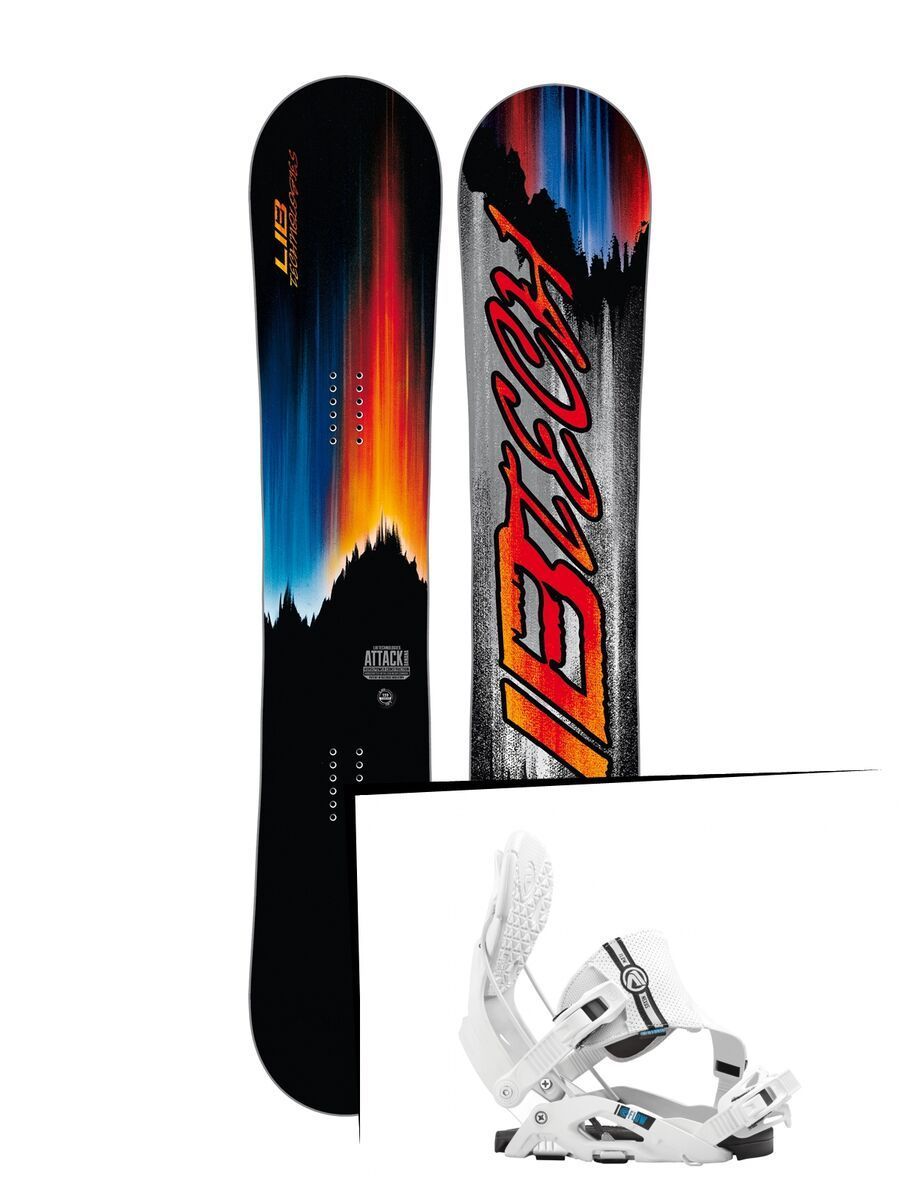 Set: Lib Tech Attack Banana 2017 + Flow Nexus Hybrid (1513172S) - Bild 1