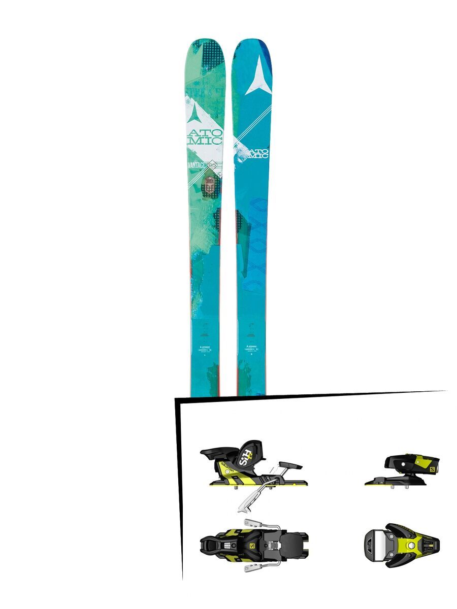 Atomic Set: Vantage 95 C W 2016 + Salomon STH2 WTR 13 - Bild 1