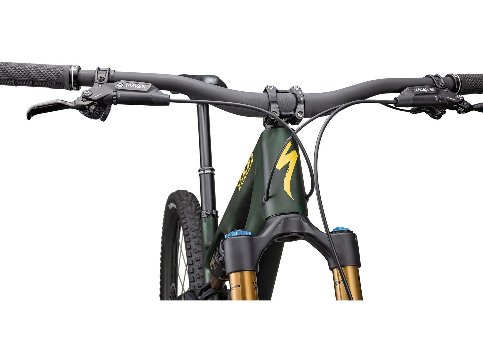 Specialized Stumpjumper 15 Pro - 29/29, satin green tint/gunmetal/satin metallic sulphur - Bild 5