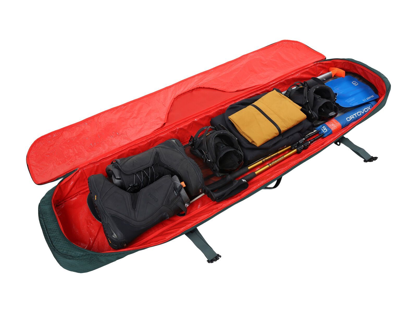 Nitro Cargo Board Bag 169, jungle green - Bild 5