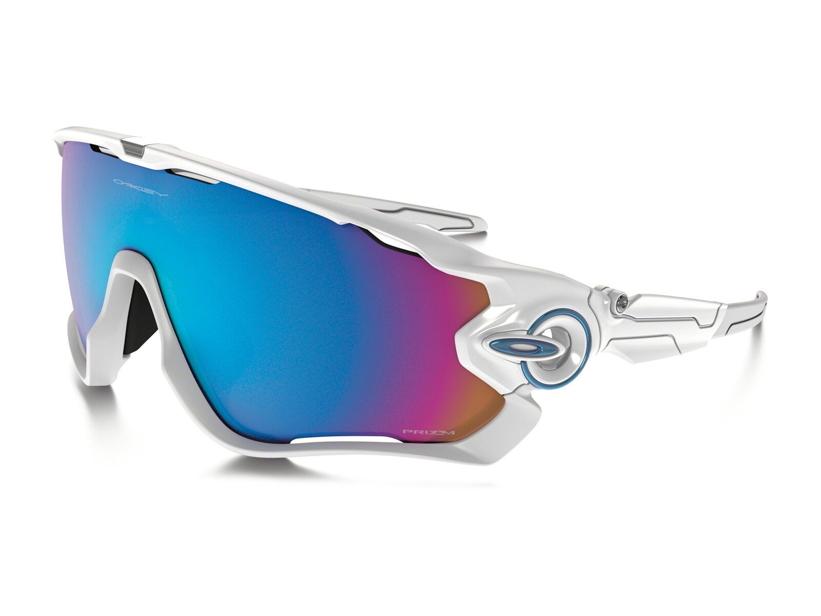Oakley Jawbreaker, Prizm Snow Sapphire / polished white - Bild 1
