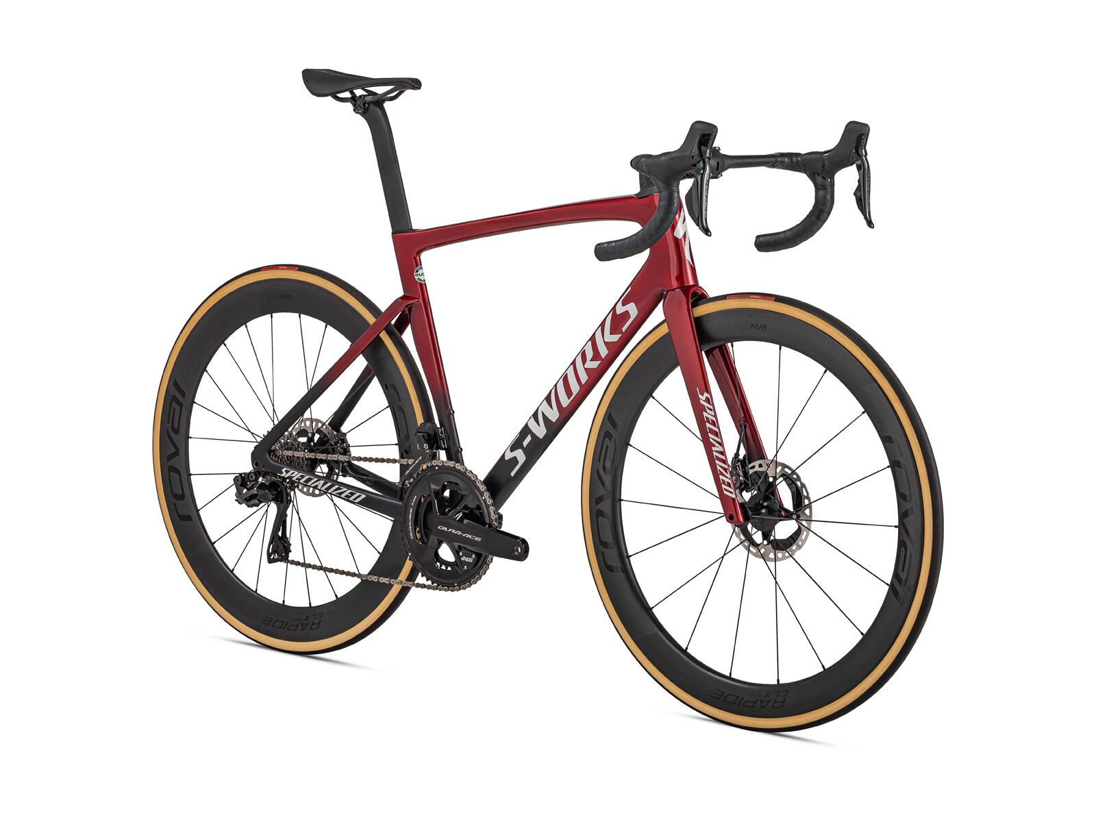 Specialized S-Works Tarmac SL7 - Shimano Dura-Ace Di2, red tint/metallic white silver/ satin black - Bild 2