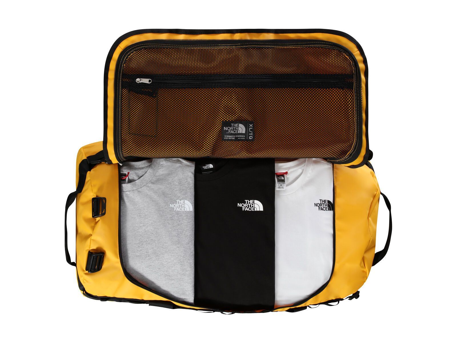 The North Face Base Camp Duffel - XL, summit gold/tnf black - Bild 4