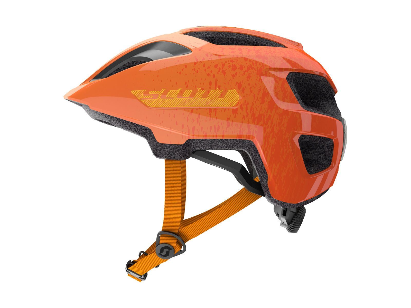 Scott Spunto Junior Helmet, fire orange - Bild 2