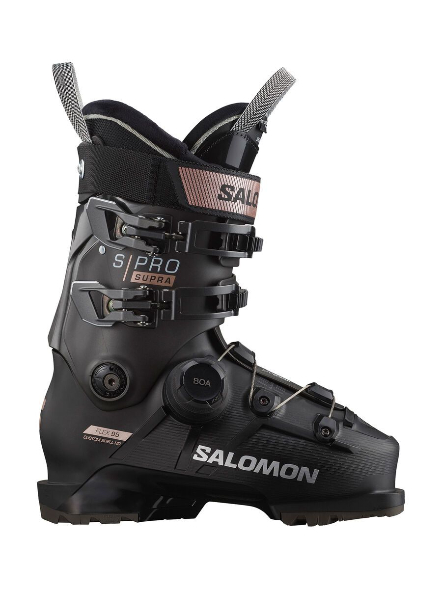 Salomon S/Pro Supra BOA 95 W GW, black/beluga/pink gold metallic - Bild 1