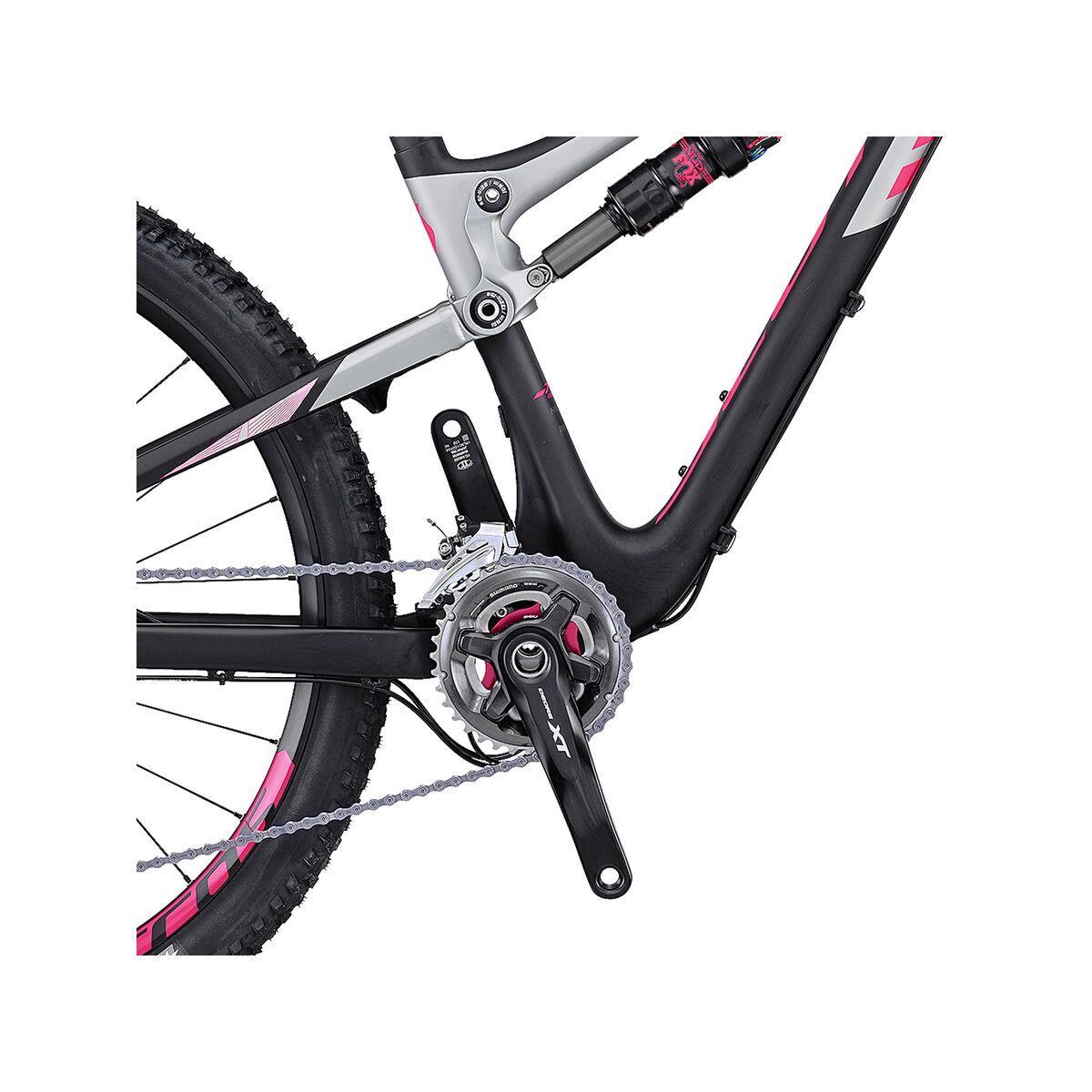 Scott Contessa Genius 700, black/silver/pink - Bild 4