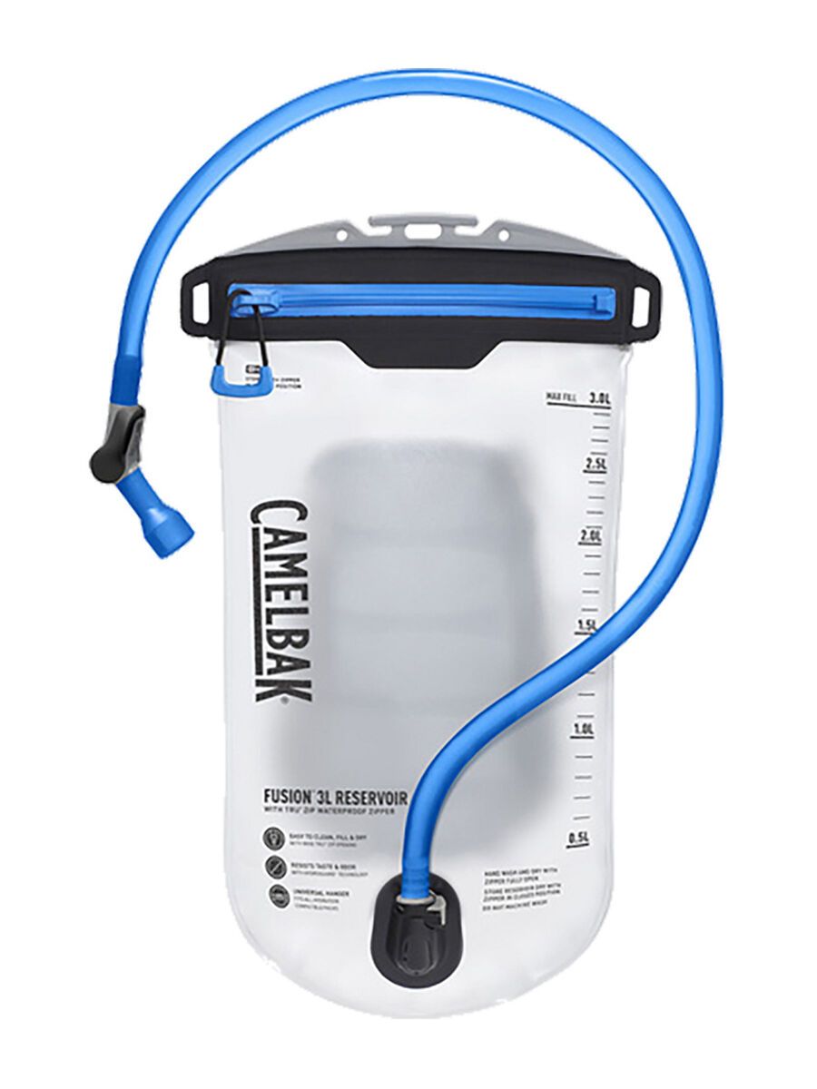 Camelbak Fusion Reservoir 3L mit wasserdichtem TRU Zip Zipper, clear - Bild 1