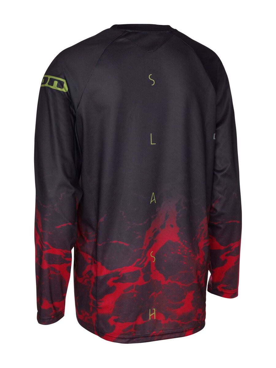 ION Tee LS Voltage, crimson red - Bild 2
