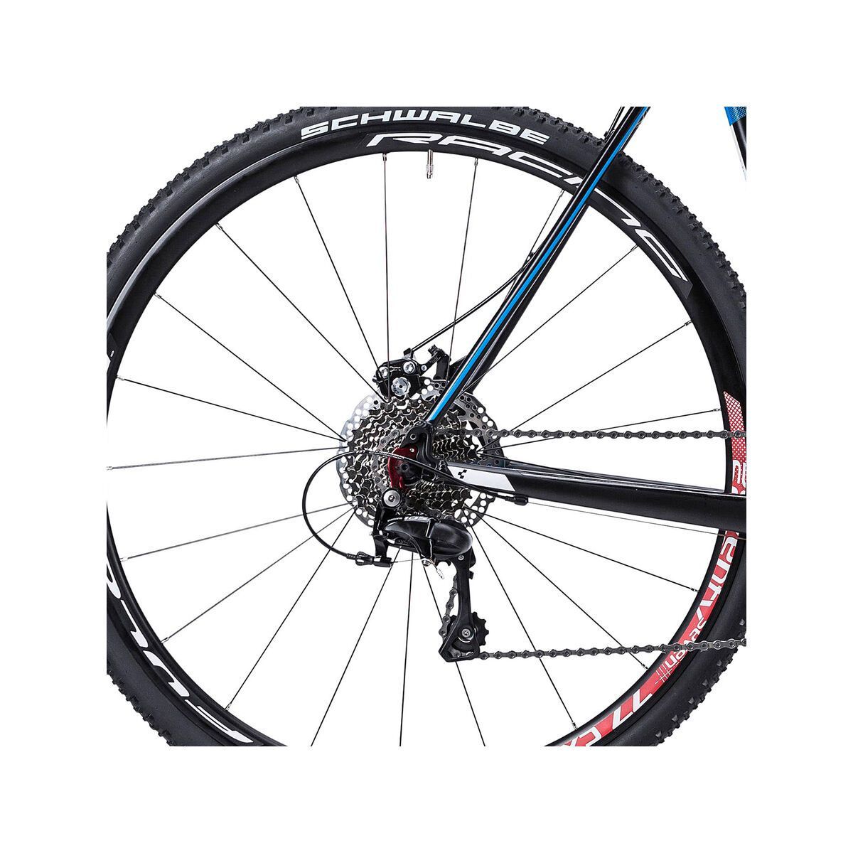 Cube Cross Race Disc, black/red/blue - Bild 4