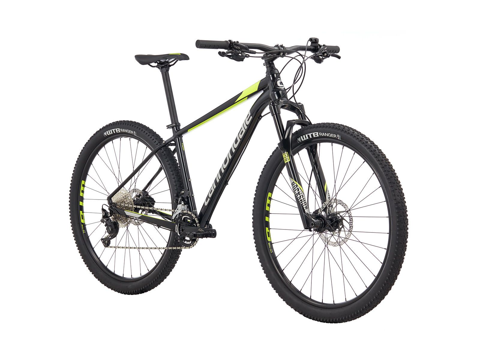 Cannondale Trail 2 - 27.5, jet black w/ fine silver and volt - gloss (blk) - Bild 2