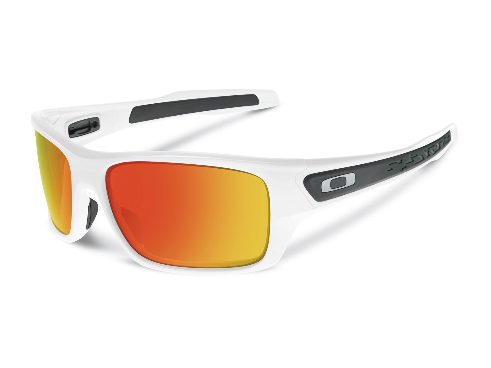 Oakley Turbine, polished white/fire iridium - Bild 1