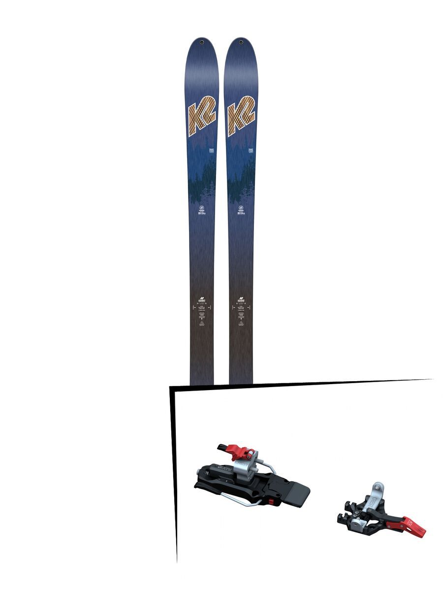 Set: K2 SKI Wayback 82 ECOre 2018 + ATK Crest - Bild 1