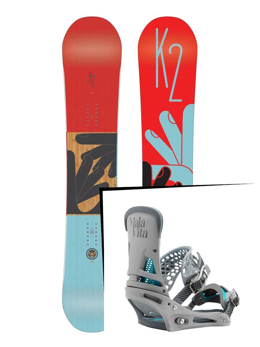 Set: K2 Fastplant 2017 + Burton Malavita (1712849S) - Bild 1