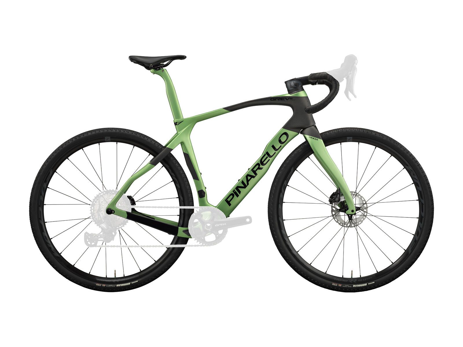 Pinarello Grevil F7 Ekar 1x13 / Fulcrum Rapid Red 500 DB - 700C stone green 53 cm C1692501150-25564