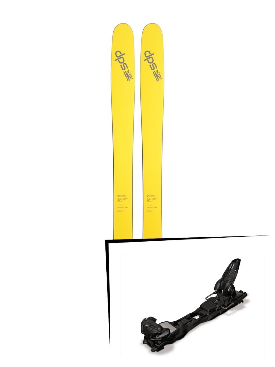 DPS Skis Set: Wailer 112 RP2 Pure3 2016 + Marker Duke EPF 16 - Bild 1