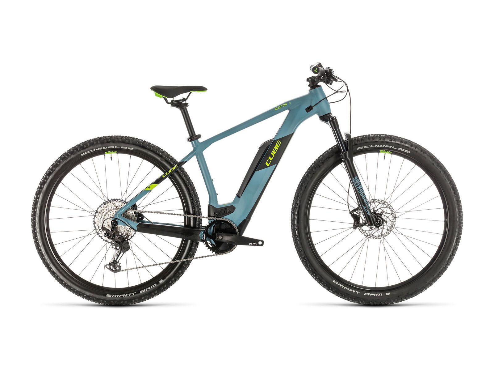 Cube Reaction Hybrid Race 27.5, blue´n´green - Bild 1