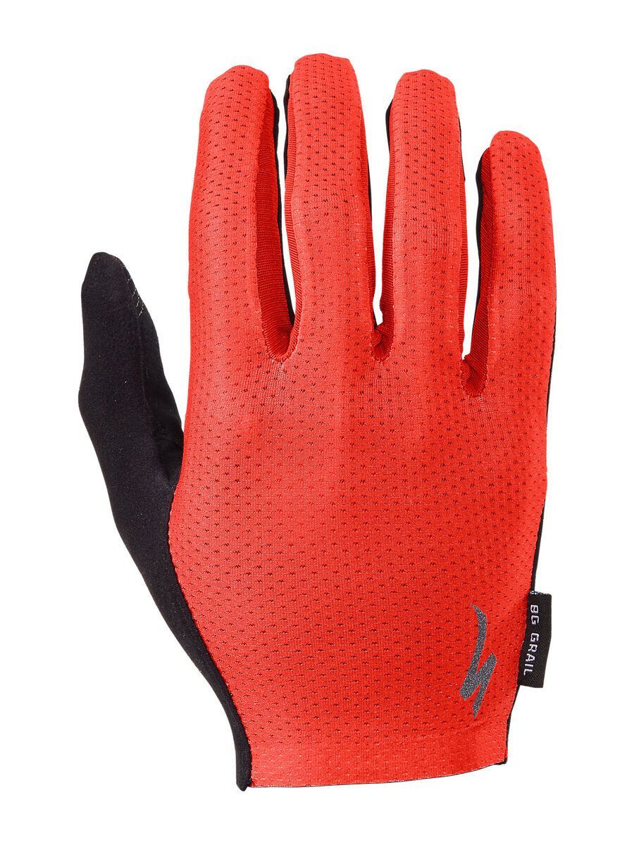Specialized Men's Body Geometry Grail Long Finger Gloves, red - Bild 1