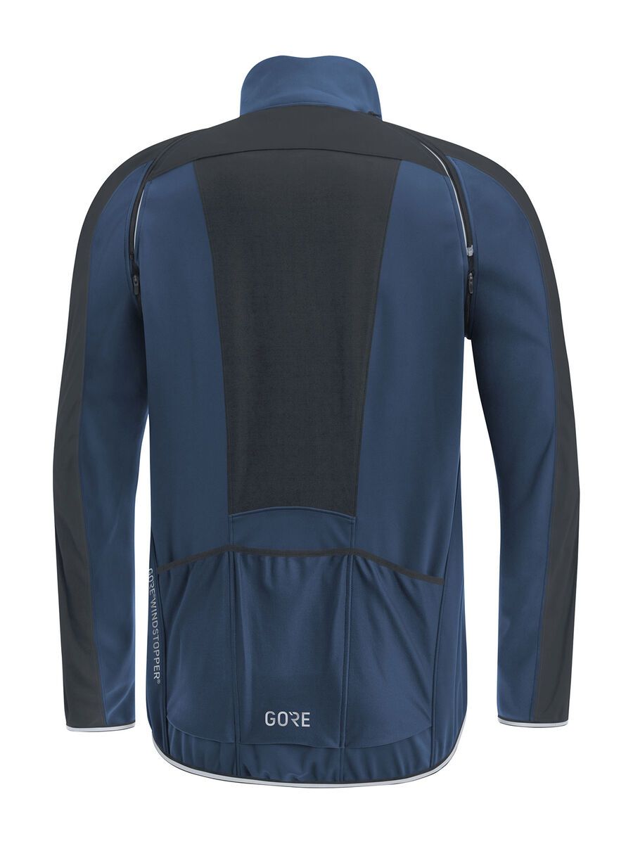 GOREWEAR C3 Windstopper Phantom Zip-Off Jacke, deep water blue/black - Bild 3