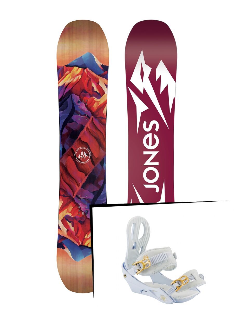 Set: Jones Twin Sister 2019 + Nitro Rythm white gold - Bild 1