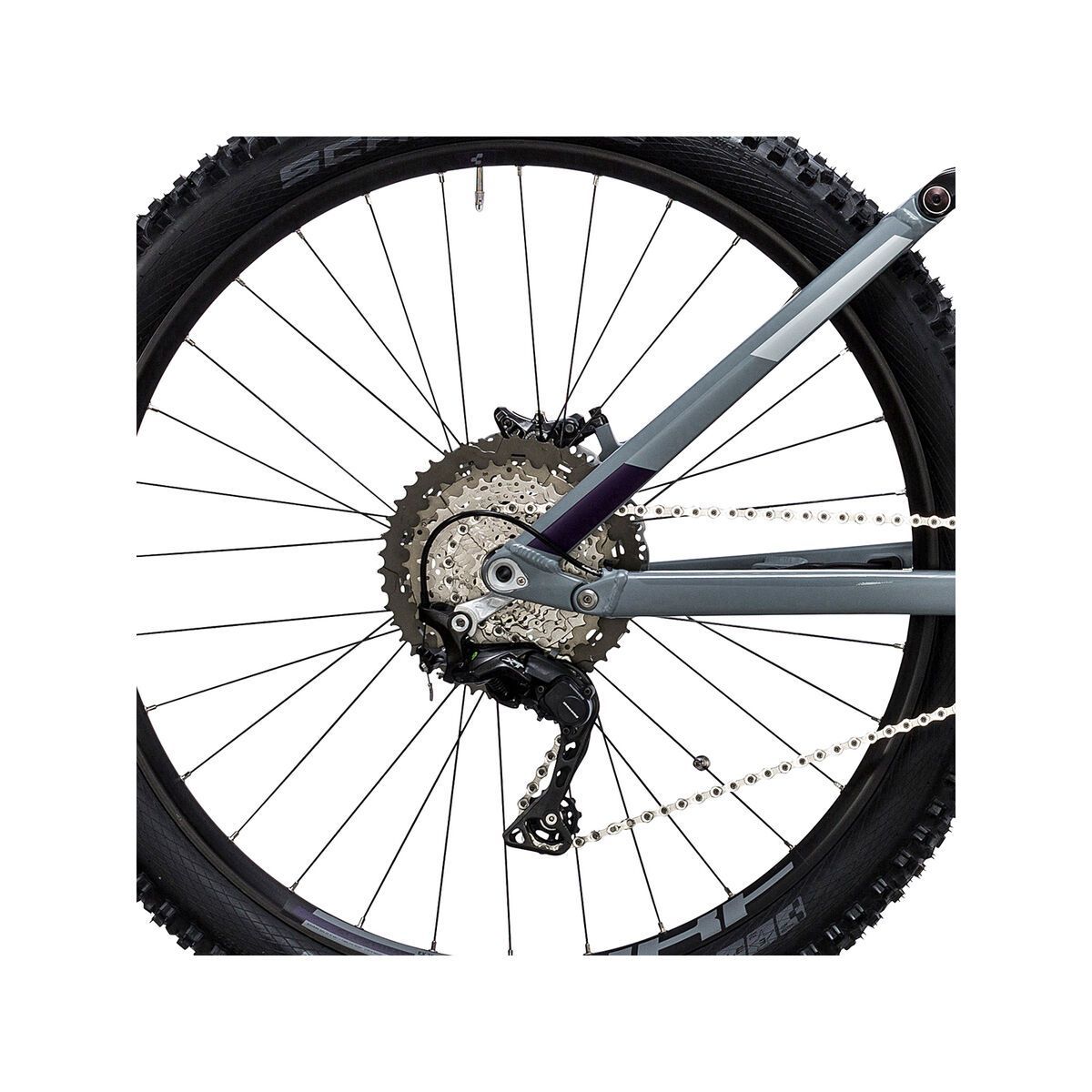 Cube Sting WLS Hybrid 140 SL 500 27.5, grey´n´aubergine - Bild 4