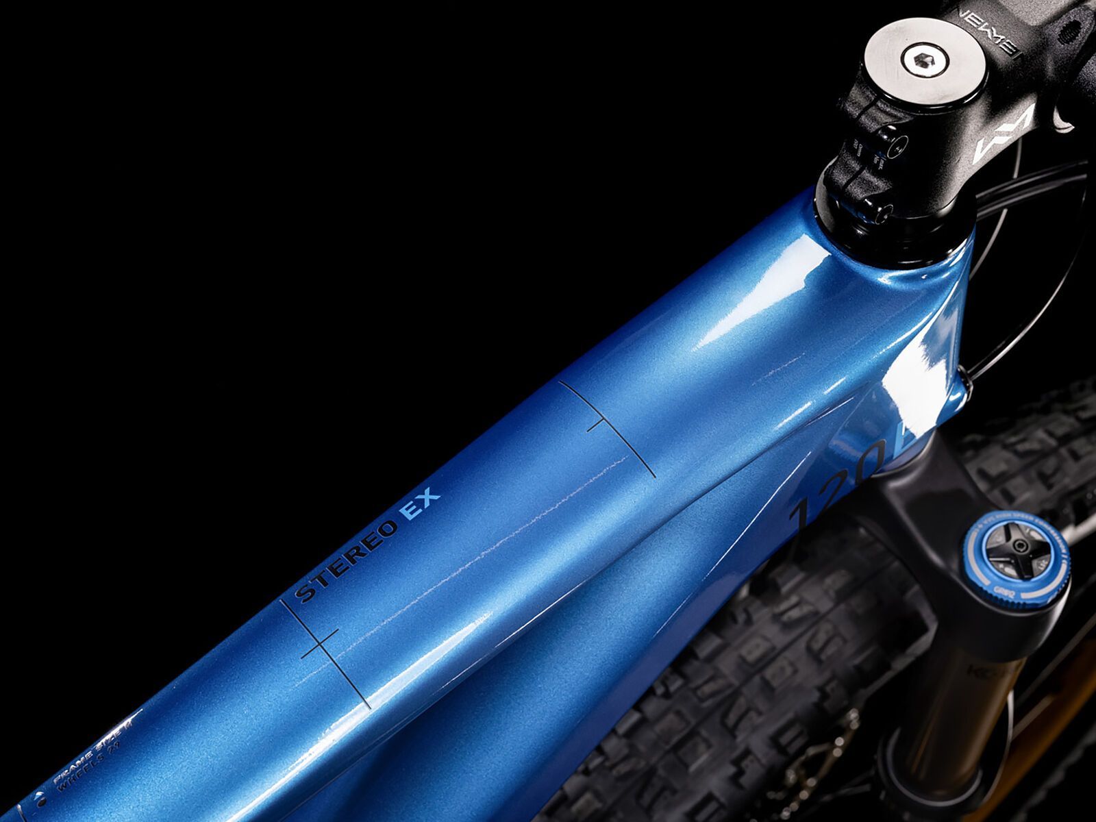 Cube Stereo 120 HPC EX 29, metalblue´n´blue - Bild 4